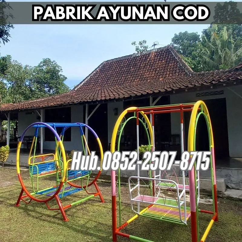 Hub 0852-2507-8715 PRODUKSI !! Ayunan Besi Dan Jungkat Jungkit Kec Batangan Pati Bayar COD Free Ongkir