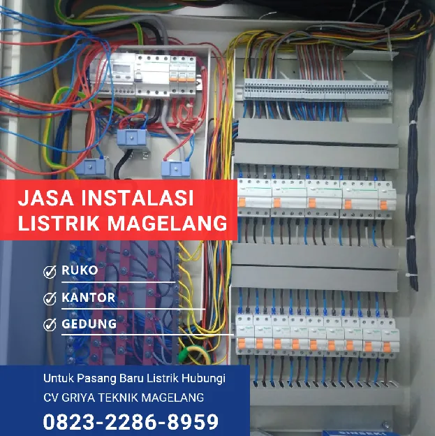 Tukang Listrik Magelang,Instalasi, Service, & Perbaikan Profesional 0823,2286,8959