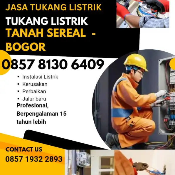 Layanan Tukang Listrik Daerah Tanah Sereal Bogor 0857 8130 6409