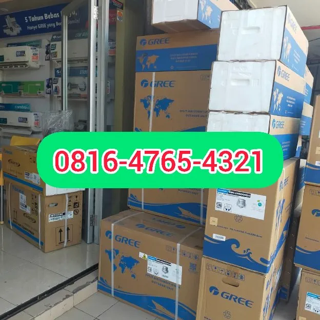 AC Gree Split, Cassette, Standing & VRF di Sumbawa Barat – Hubungi 0816  4765  4321