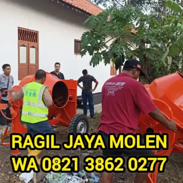 Mesin Molen Cor Beton Purwokerto 0821-3862-0277 Ragil Jaya Molen