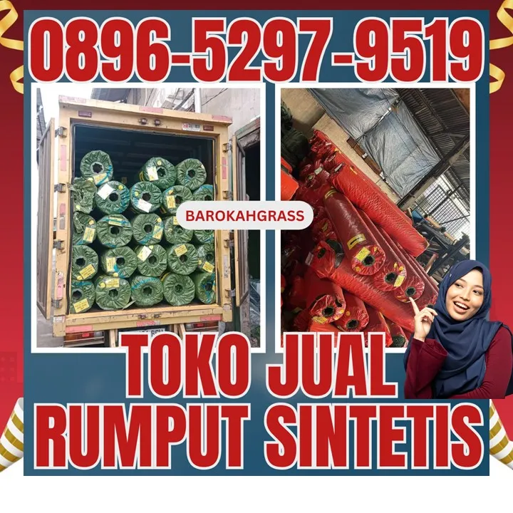 0896-5297-9519 (Bu Diana), Jual Rumput Sintetis Palembang Gumay Ulu