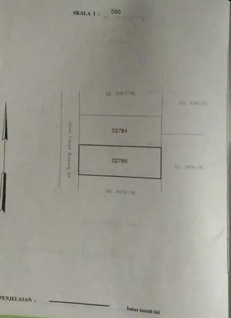 Dijual 2,2 are, Jl. Tukad Badung Renon Denpasar Selatan