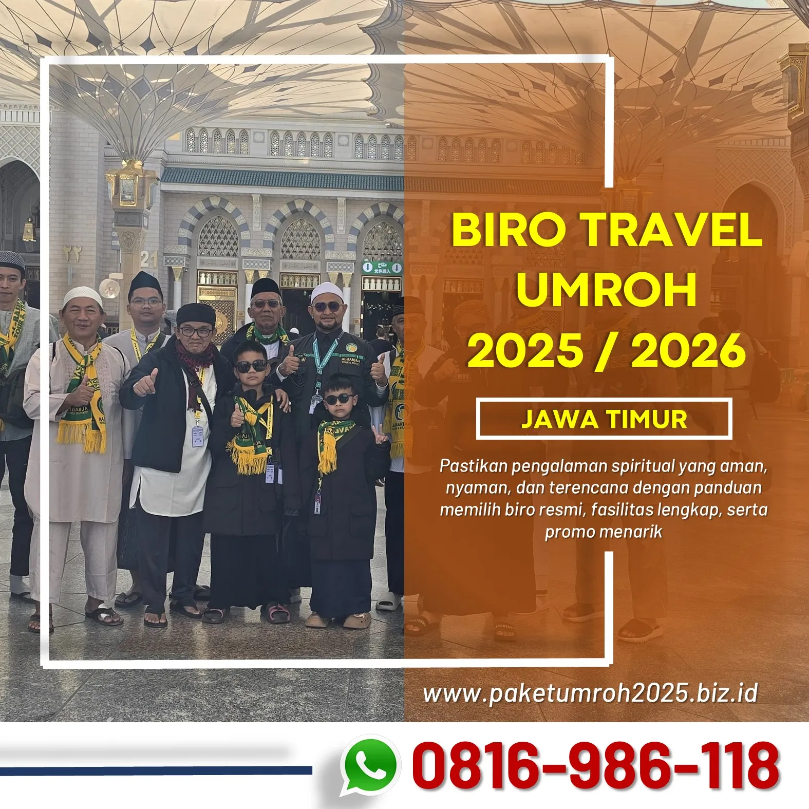 Travel Umroh Eksklusif 2025 Sukun Malang AL Bahjah