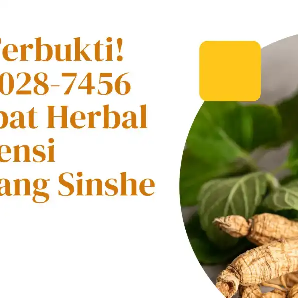 Hasil Terbukti! 0856-4028-7456 Jual Obat Herbal Hipertensi Semarang Sinshe Zin