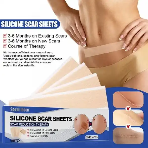 Silicone Scar Sheet lester silikon penghilang keloid bekas luka