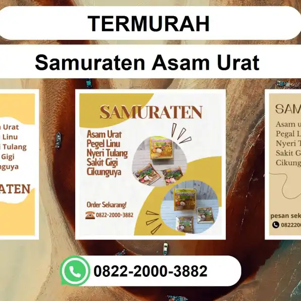 TERMURAH, 0822-2000-3882 DISTRIBUTOR Samuraten Asam urat Probolinggo