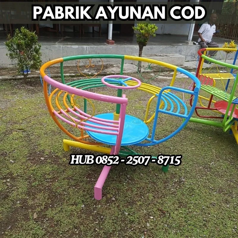 Hub 0852-2507-8715 PRODUKSI !! Ayunan Besi Dan Jungkat Jungkit Kec Argapura Majalengka Bayar COD Free Ongkir