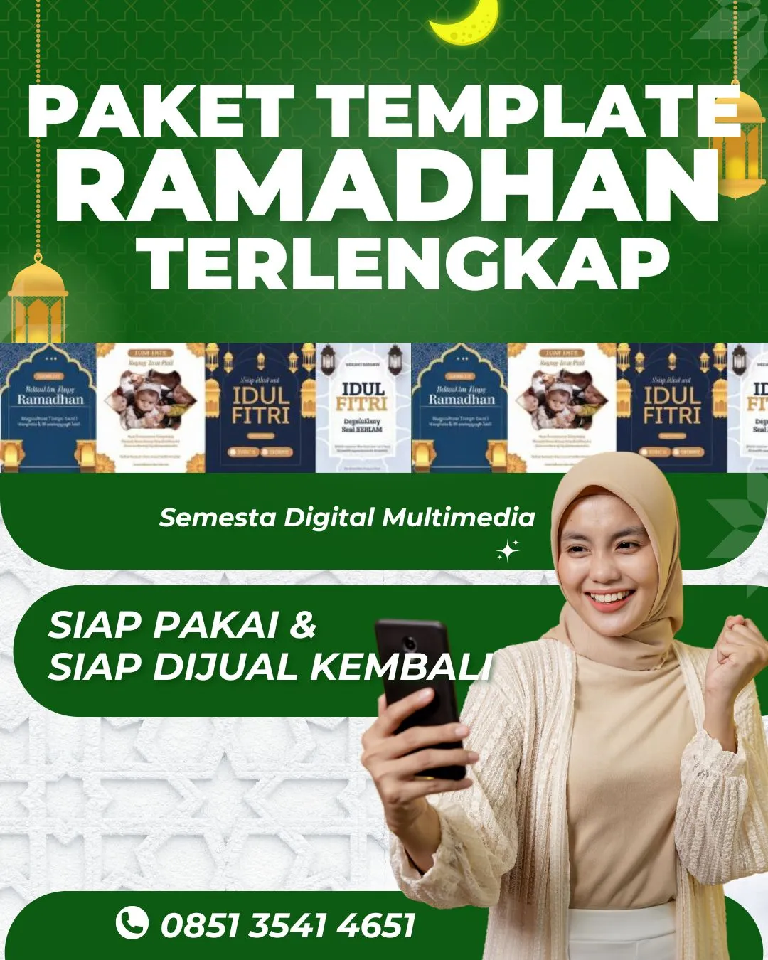 Siap Pakai Jual Ramadhan Template 2025 Video Ucapan Untuk Pebisnis Online Di Bantul Semesta Digital Multimedia