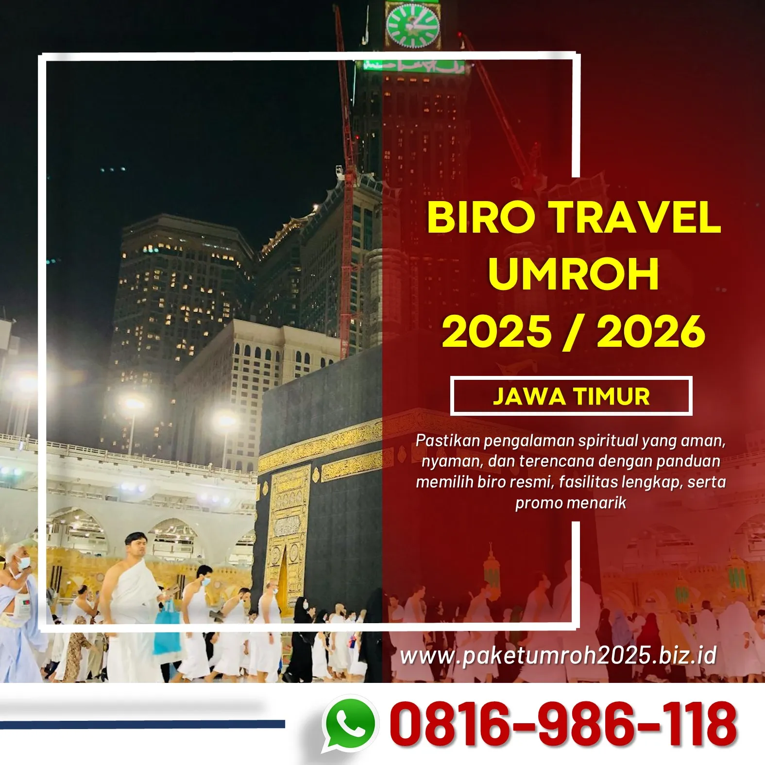 Travel Umroh Syawal 2025 Ampelgading Malang AL Bahjah