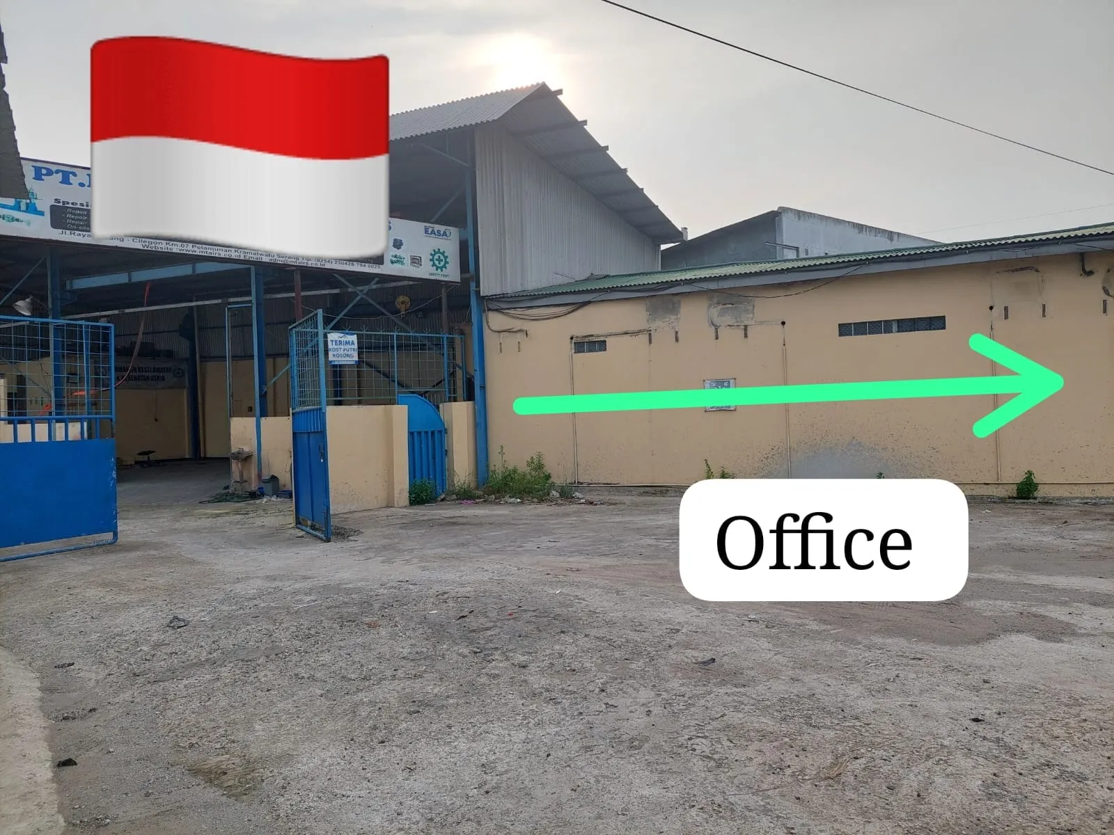 Dijual Tempat Usaha di Raya Serang, Cilegon, Banten