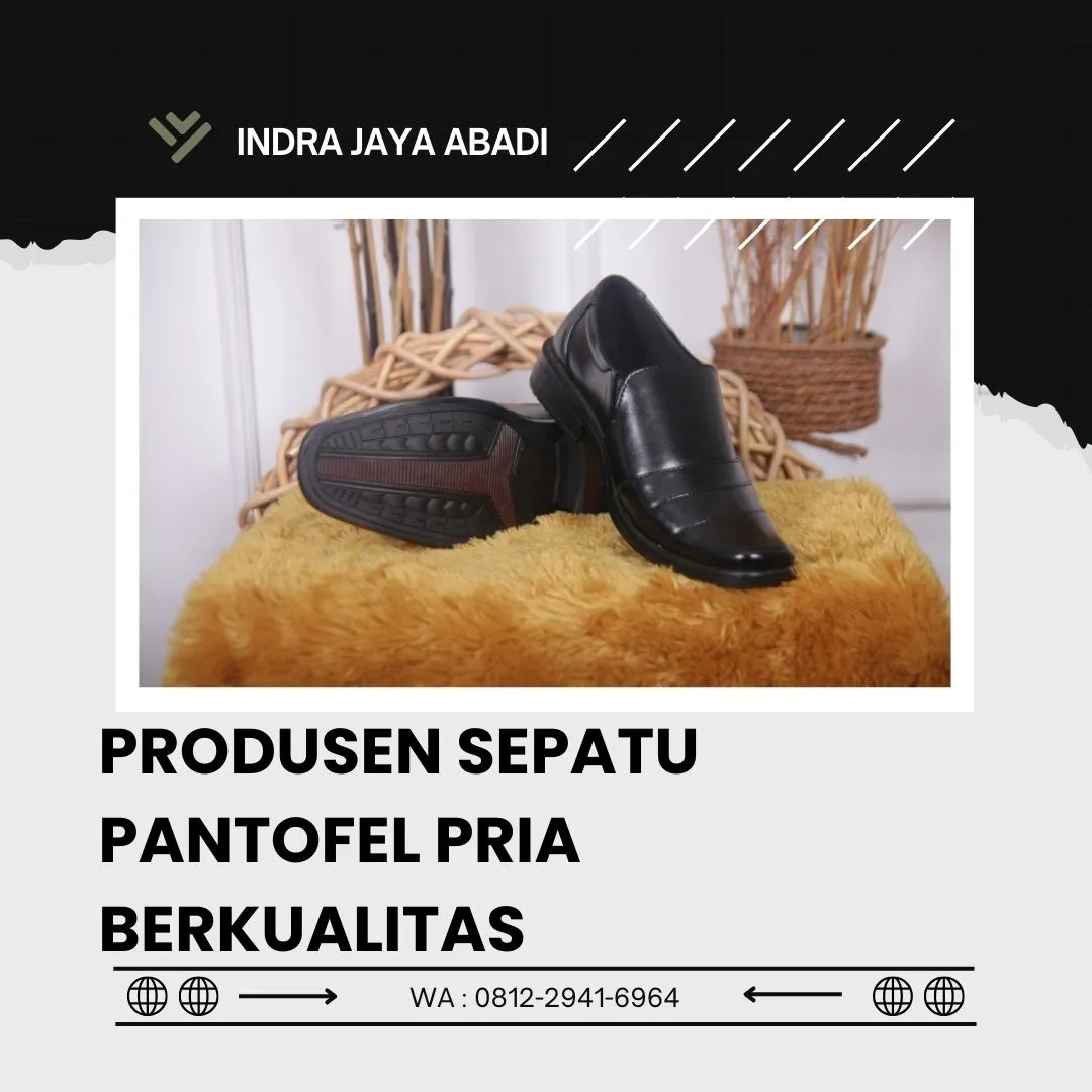 Pusat Sepatu Pantofel Pria Berkualitas Pringsewu, Lampung