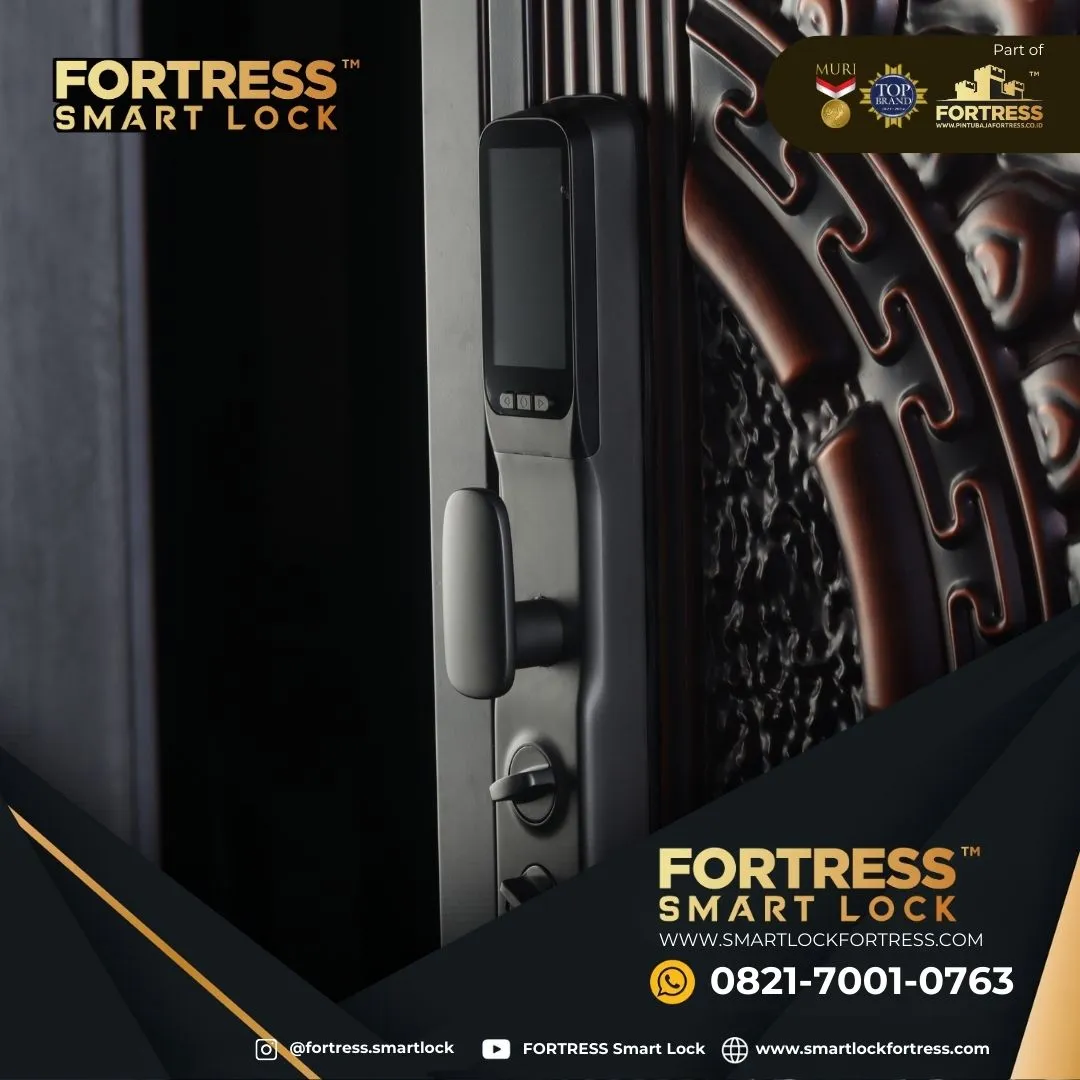 (FORTRESS) Best Smart Lock Door Brand Di Palu