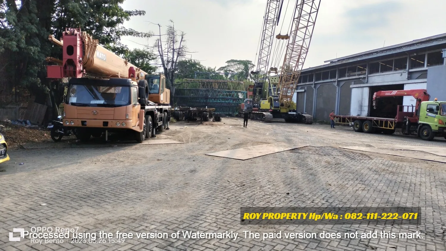 Dijual Tanah dan Gudang di Cakung Cilincing Luas 5800 m2 di Pinggir Tol Cakung