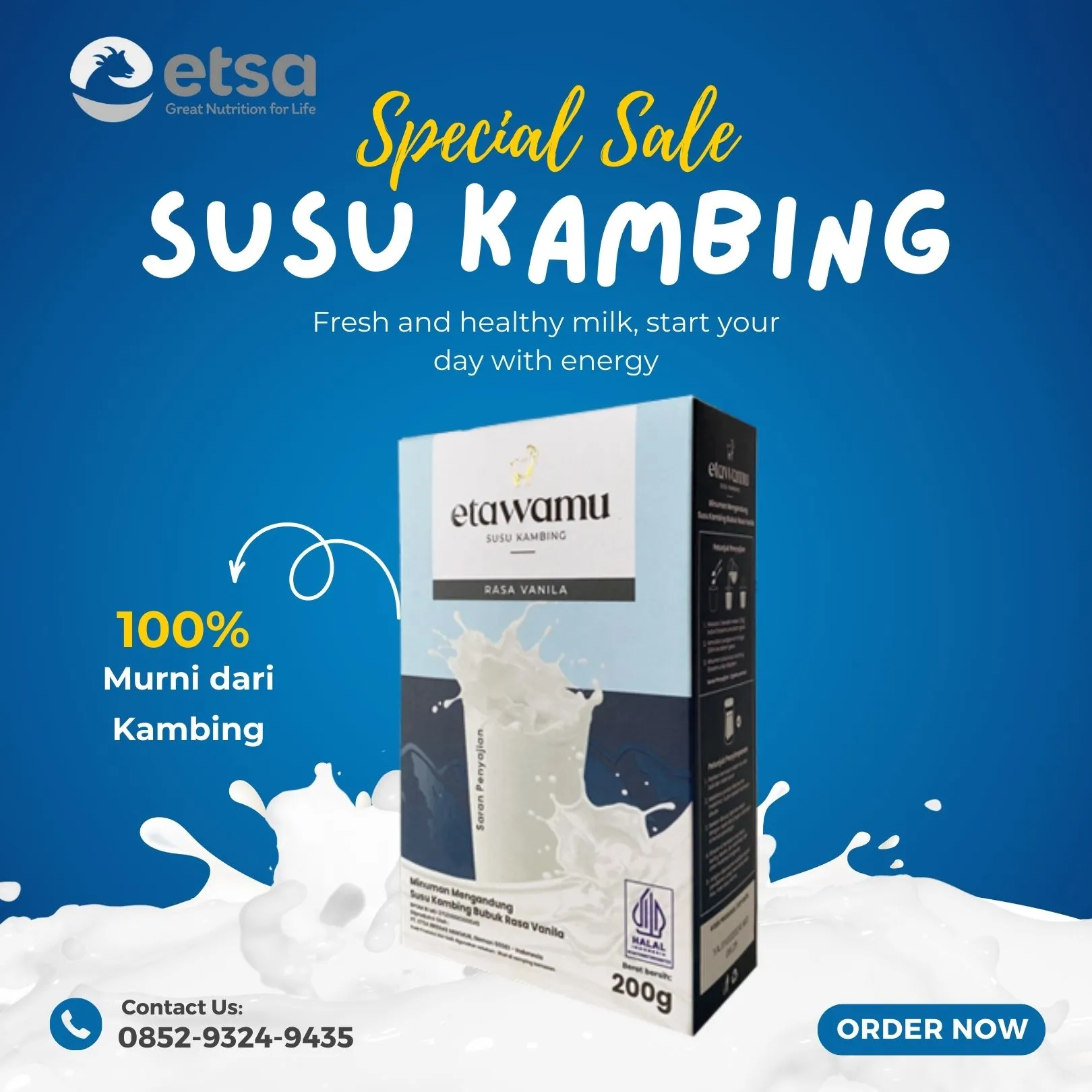 Susu Kambing Untuk Ibu Menyusui Serang, MURAh dan BPOM