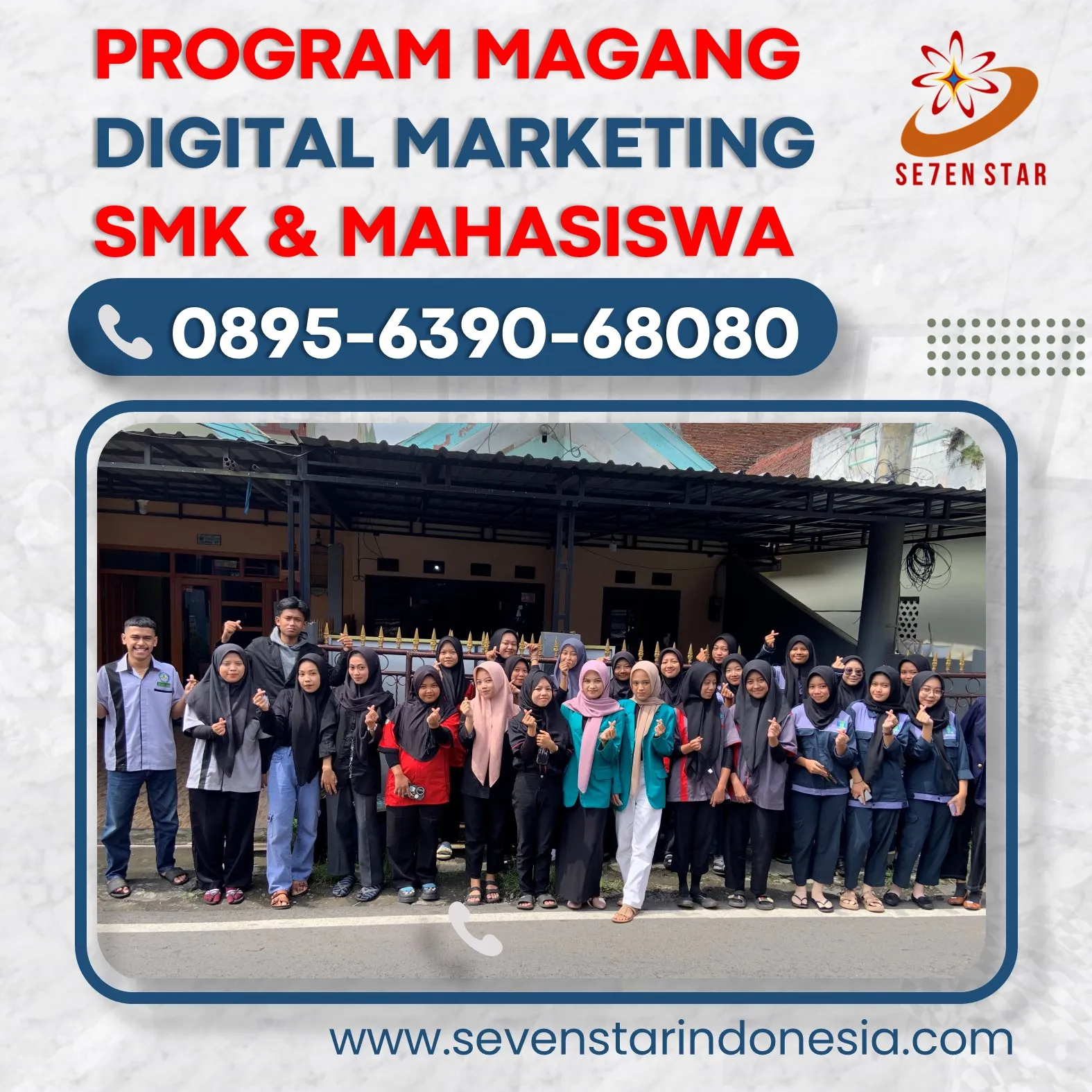 Hub. 0895-6390-68080, Daftar PKL Informatika di Malang