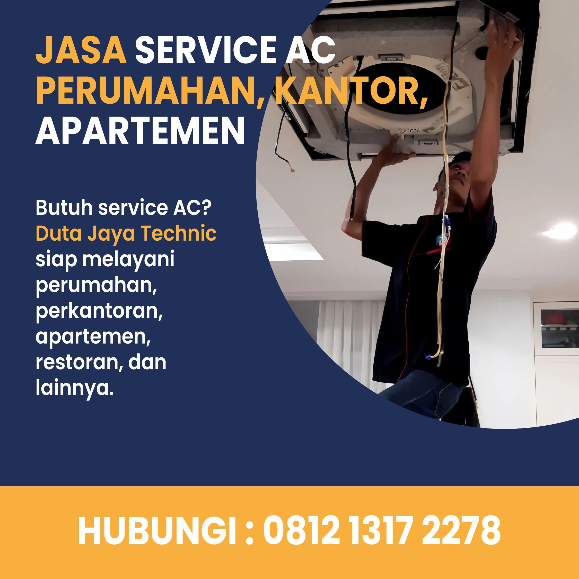 Service AC Rumah dan Kantor di Jakarta Barat