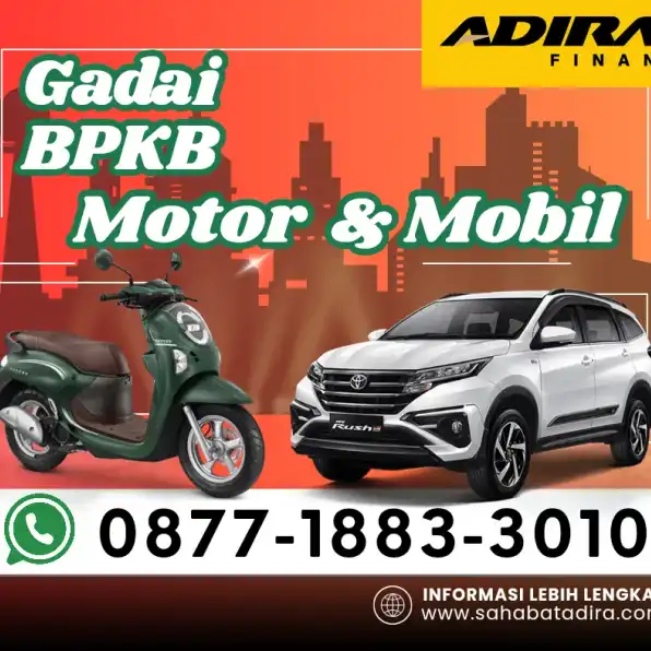 0877-1883-3010, Gadai BPKB Adira Ujung Berung Bandung