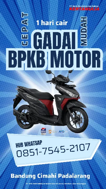gadai BP KB motor Bandung kota