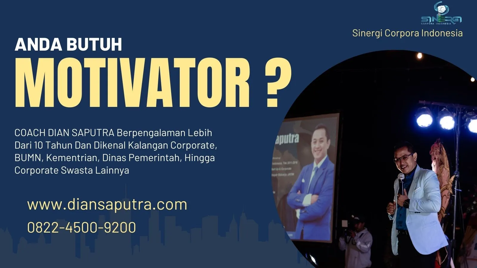 Motivator Leadership Samarinda, Terpercaya & Solutif, Dian Saputra