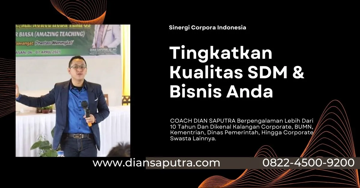 Trainer Leadership Salatiga, Terpercaya & Solutif, Dian Saputra