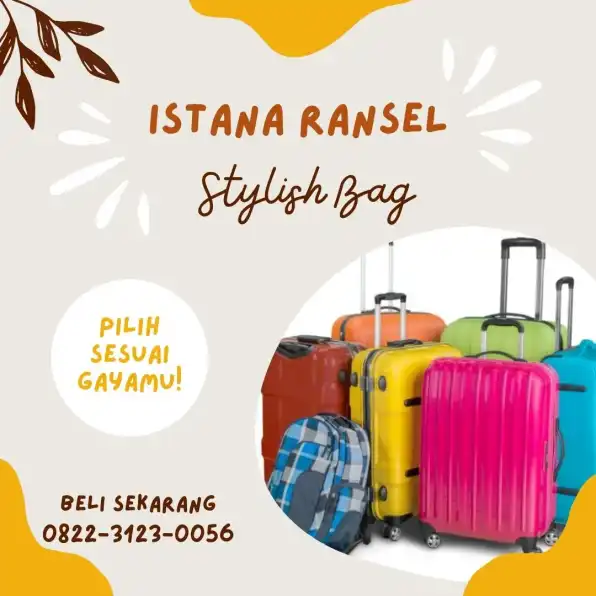 Premium 0822-3123-0056 Distributor Tas Sekolah Ransel Outdoor Keseharian Kotabaru Tangerang ISTANA RANSEL