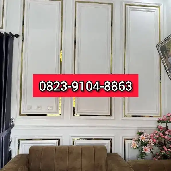 Jasa Wall Moulding Bangka Tengah 0823-9104-8863