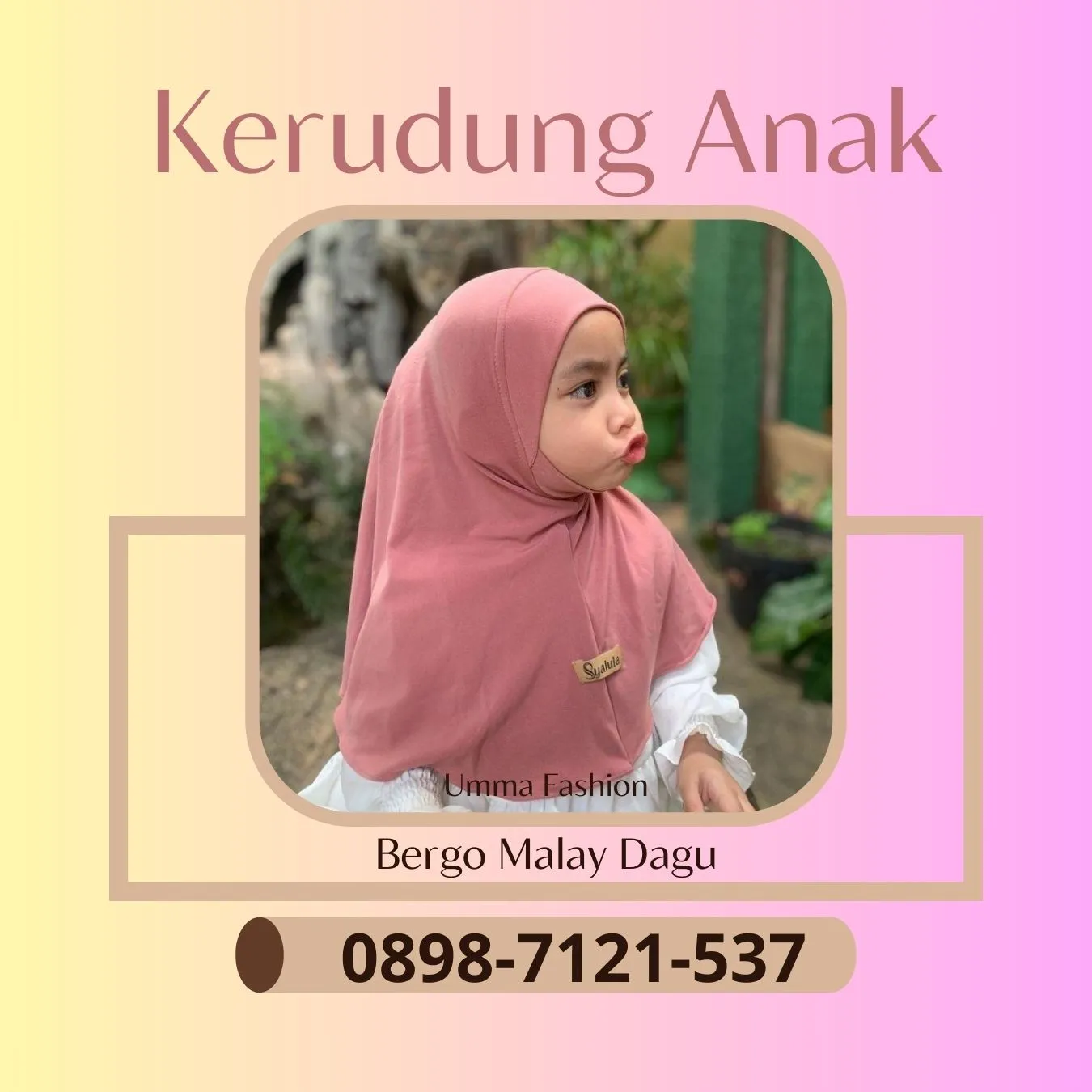 Kerudung Anak Bayi |Umma Fashion| di Astanaanyar Bandung