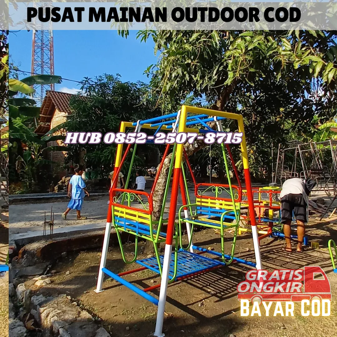 Desain model ayunan besi Pas Untuk Taman Rumah Estetik Kec Cluring Banyuwangi
