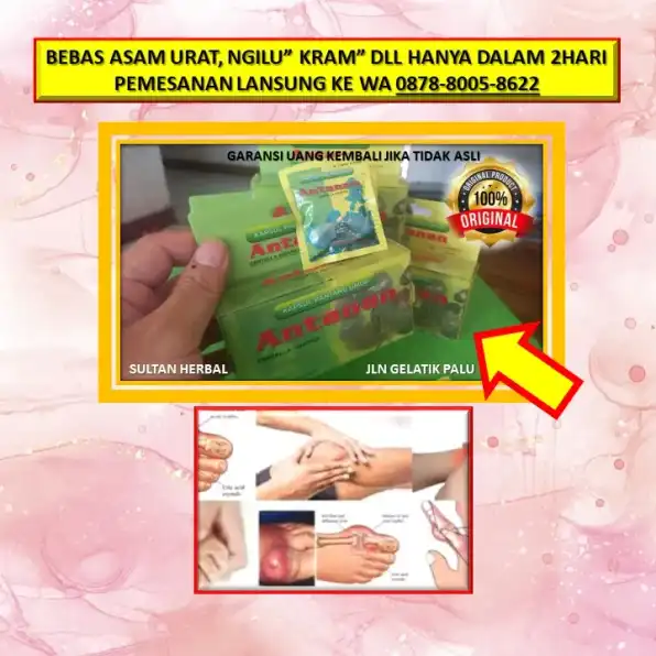 0878-8005-8622 Obat Asam Urat Tanpa Resep Dokter Di Kota Palu