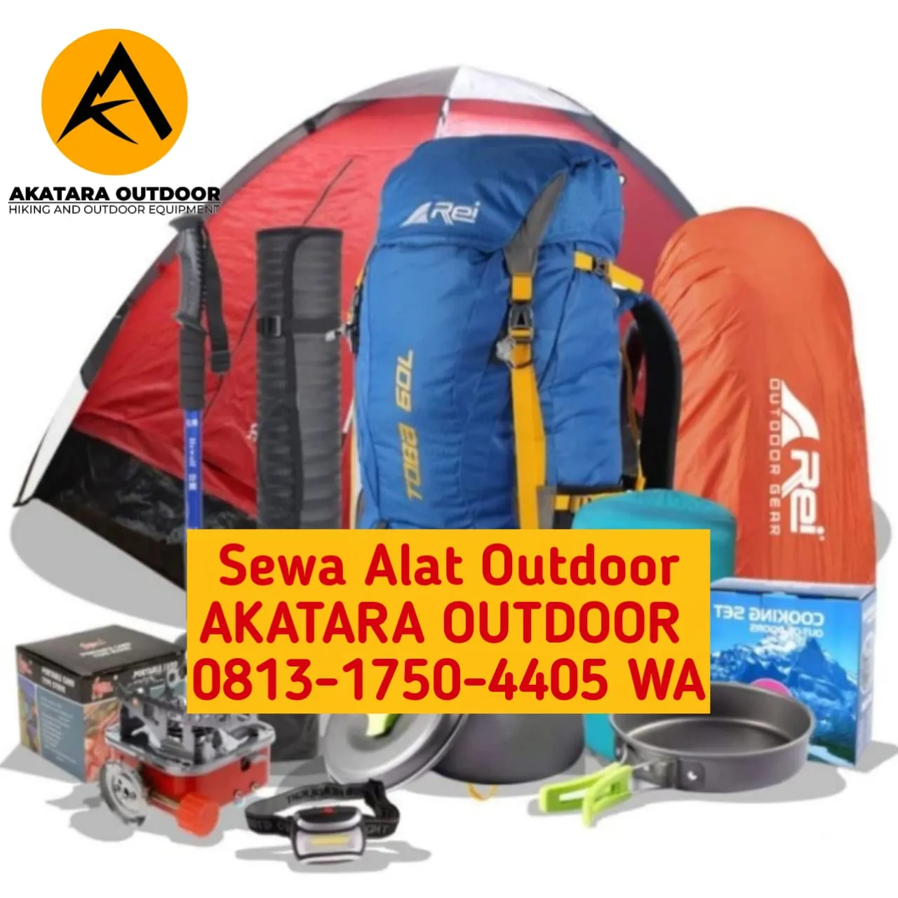 MURAH O8I3-I75O-44O5 WA, Sewa Alat Camping Bekasi Timur