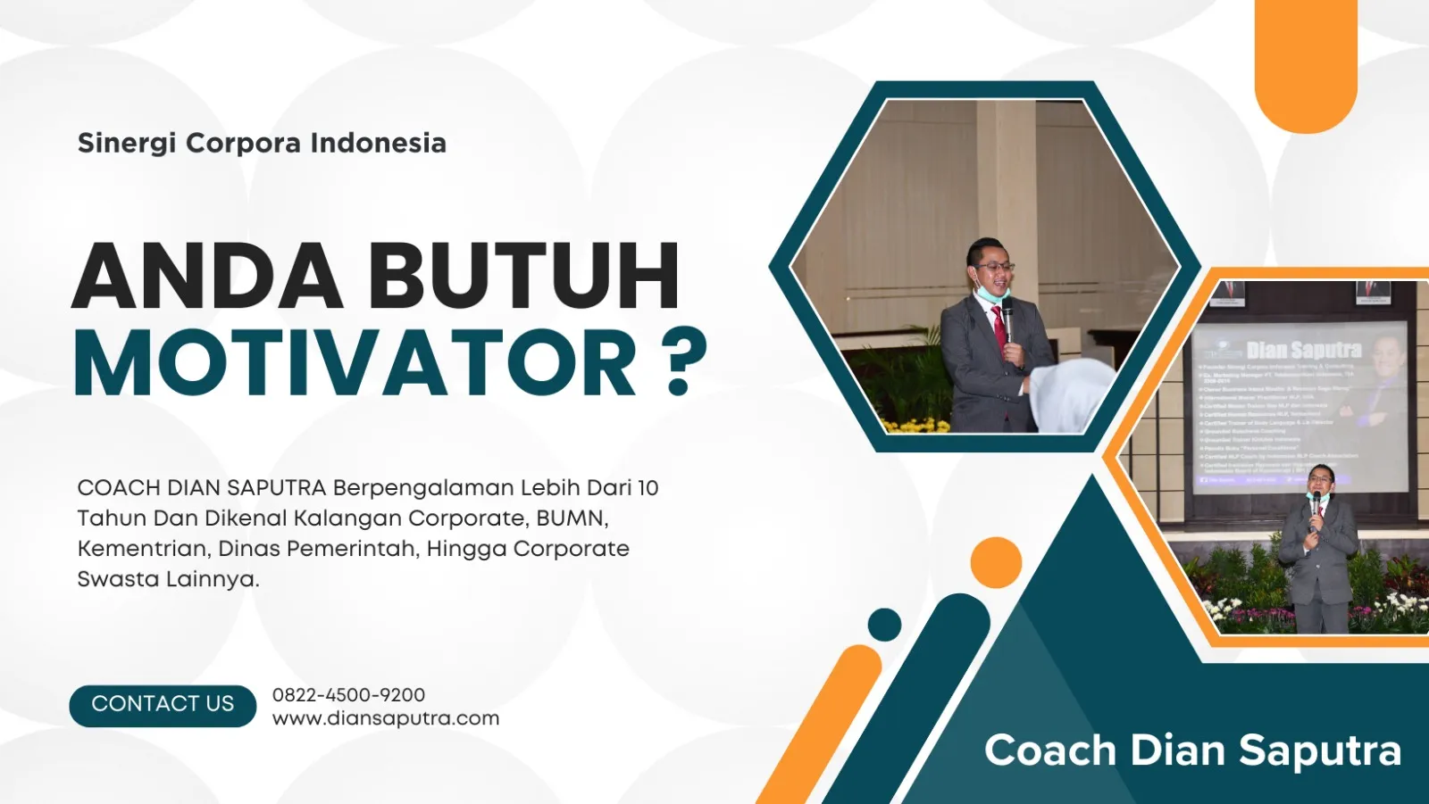 Motivator Lampung, Terpercaya & Solutif, Dian Saputra