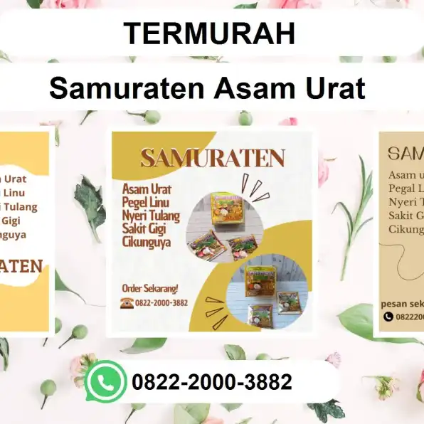 TERMURAH, 0822-2000-3882 DISTRIBUTOR Samuraten Asam urat Subang