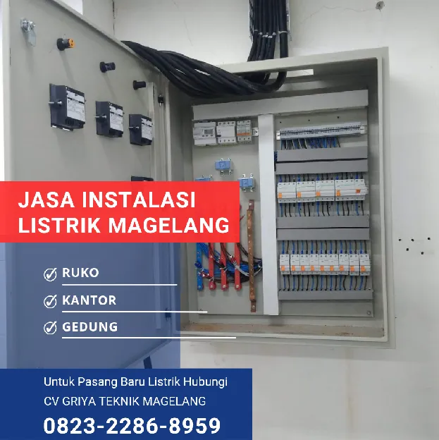 Tukang Listrik Magelang,Instalasi, Service, & Perbaikan Profesional 0823,2286,8959