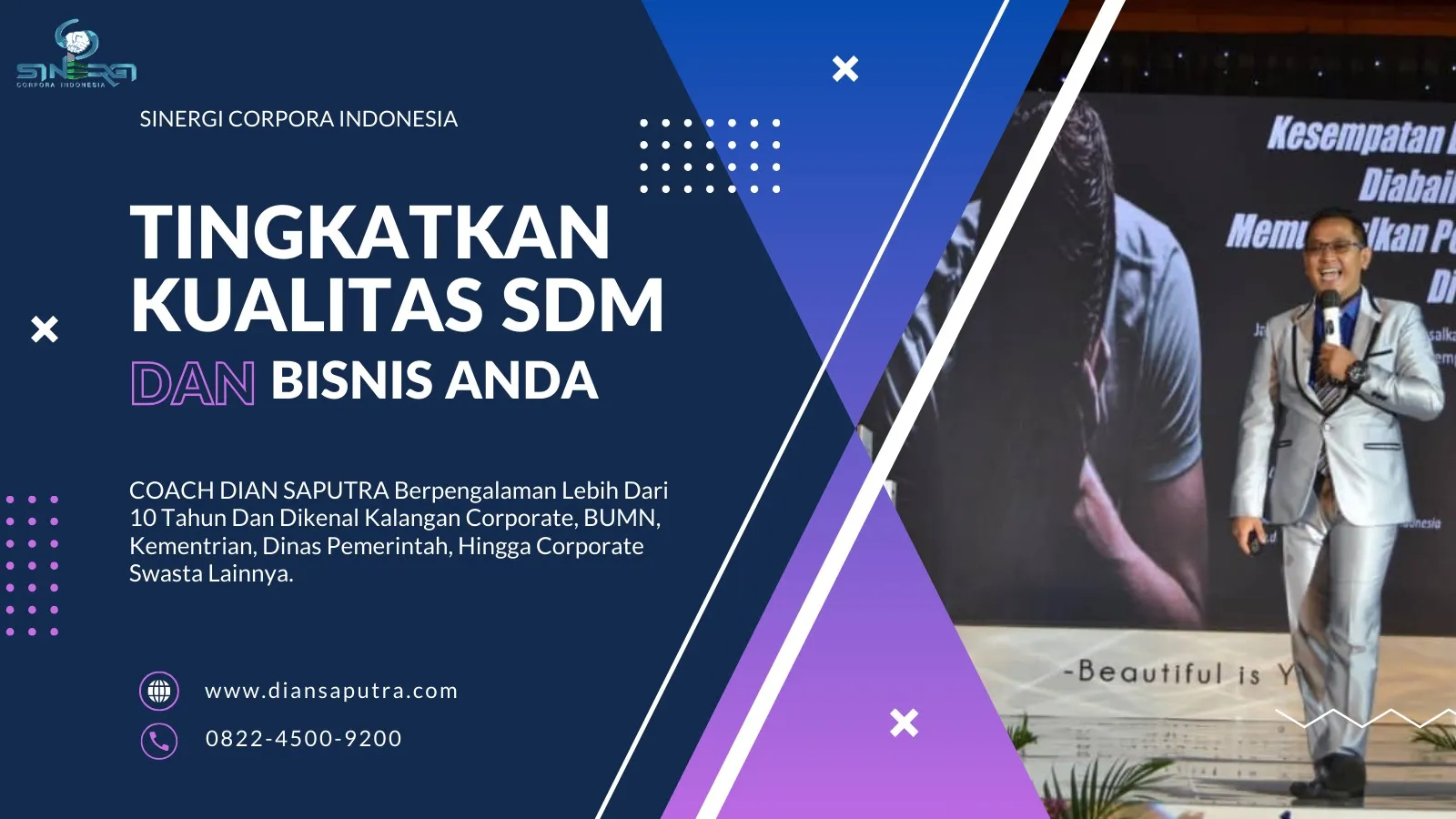 Motivator Surakarta, Terpercaya & Solutif, Dian Saputra