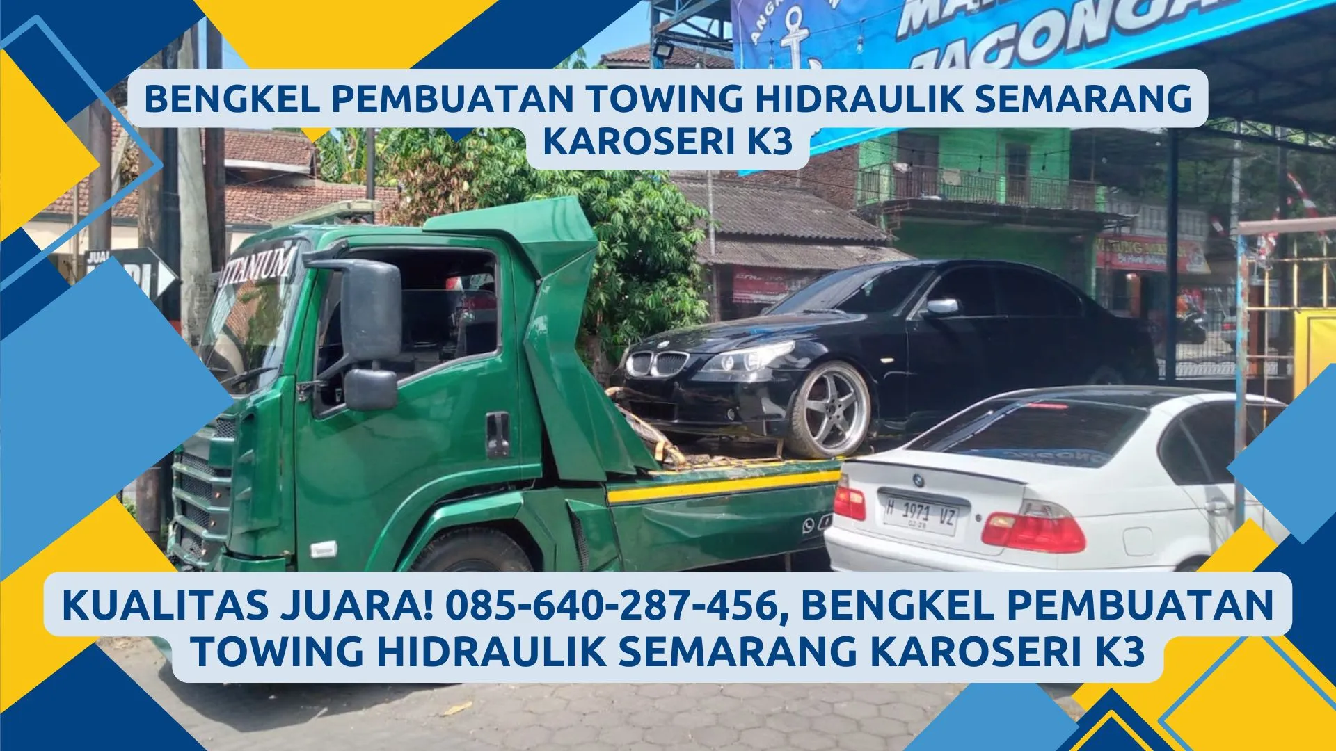 Karoseri Jawara, Bengkel Pembuatan Towing Hidraulik Semarang Karoseri K3