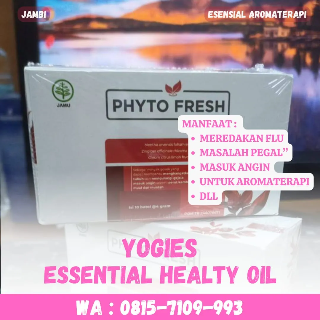 Phyto Fresh Kab Pangandaran, Minyak Dengan Efek Menenangkan