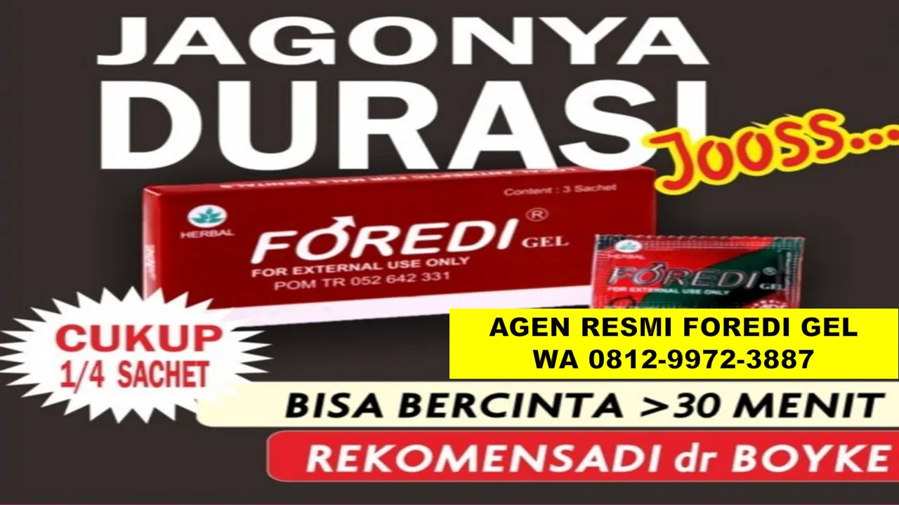 ORIGINAL O8I2-9972-3887 WA, Jual Foredi Gel Tangerang