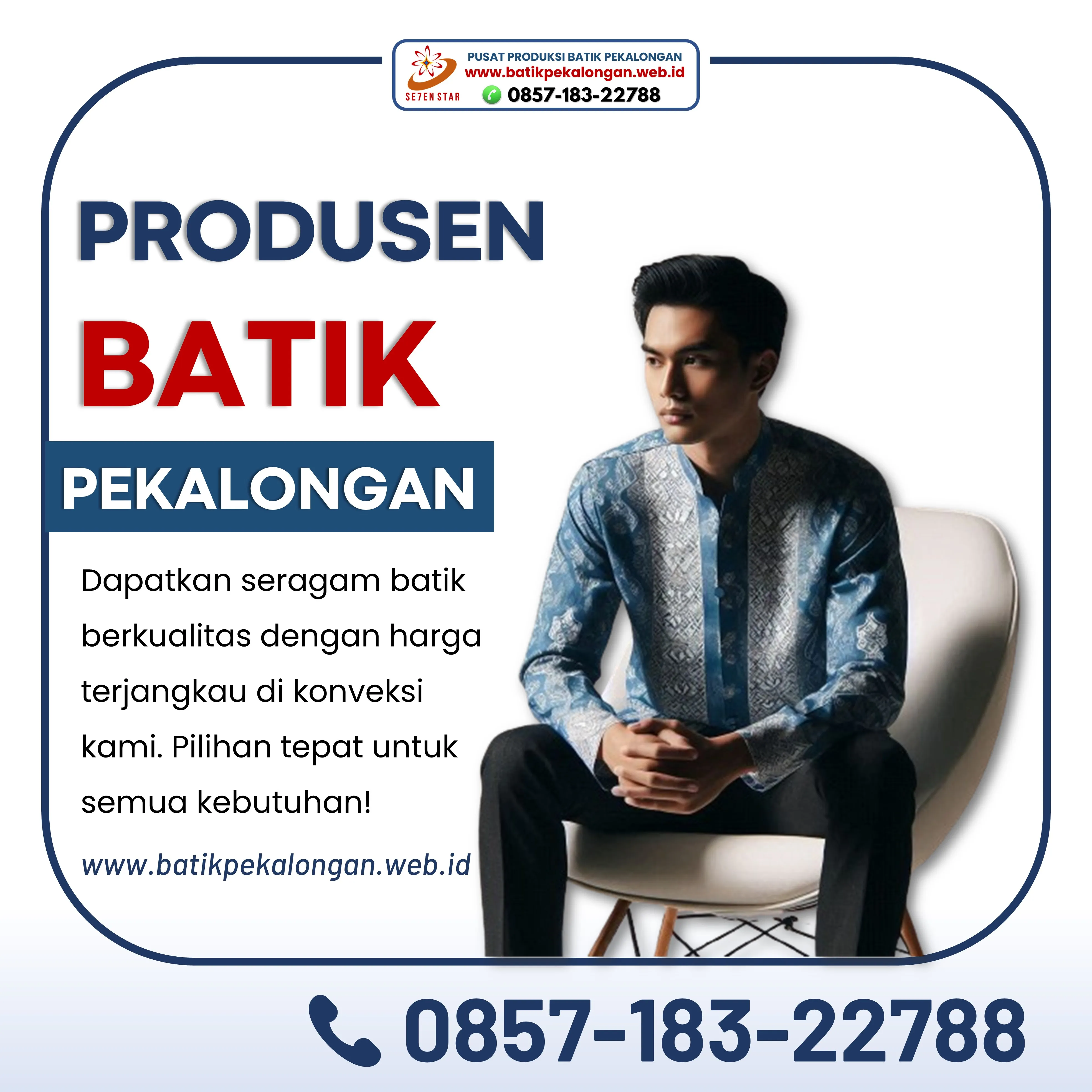 Produsen Seragam Batik Kampus 2025