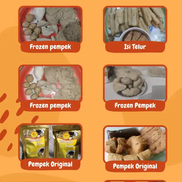 Istimewa 085-7777-00001 Juragan  Pempek Ikan Frozen Pempek Kulit Untuk Menu Sarapan Atau Makan Cepat Bondowoso Madiun MADUNTEN