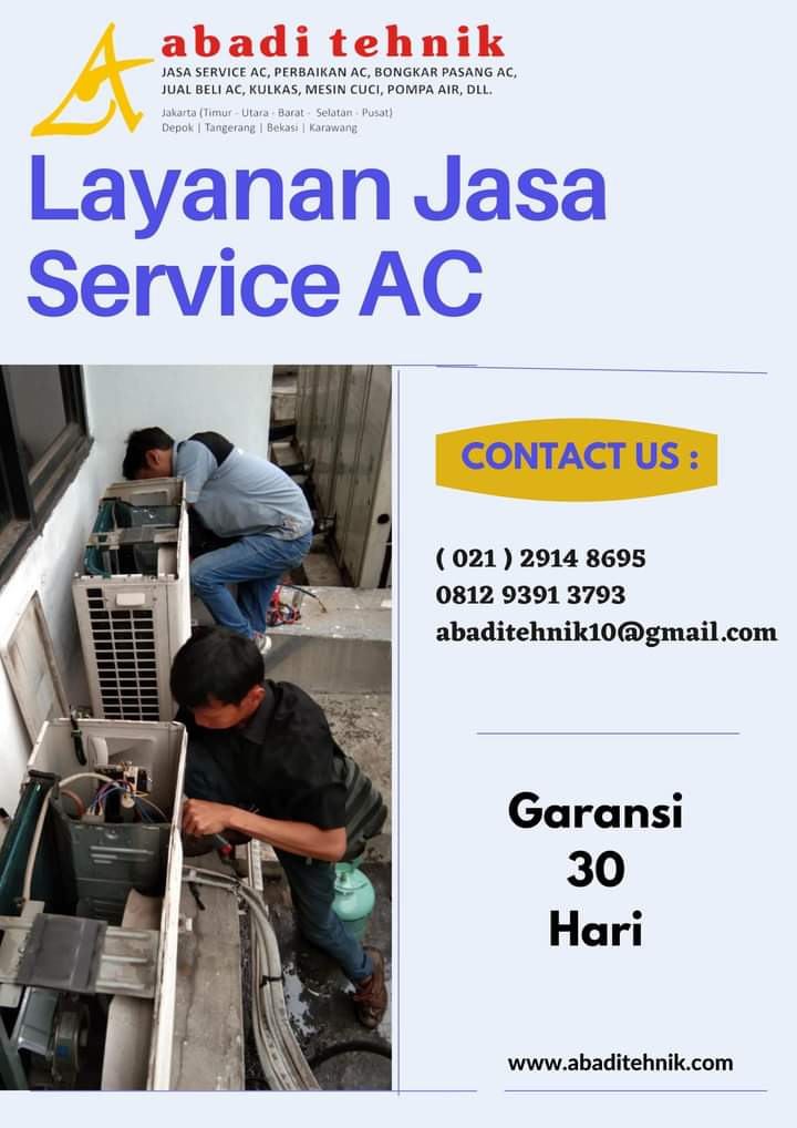 Jasa Service AC Gandul Cinere | Abadi Tehnik