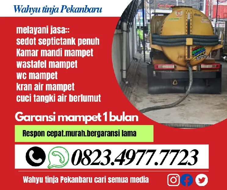 HARGA SEDOT TINJA PEKANBARU