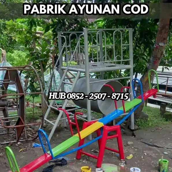 Hub 0852-2507-8715 DIJAMIN AMAN ! ayunan besi bulat besar Dan mainan playground Kec Karimunjawa Jepara Bayar COD Free Ongkir