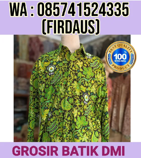 KUALITAS TERJAMIN Penjual Seragam batik DMI Gambir Blora Raudhah Batik Pekalongan