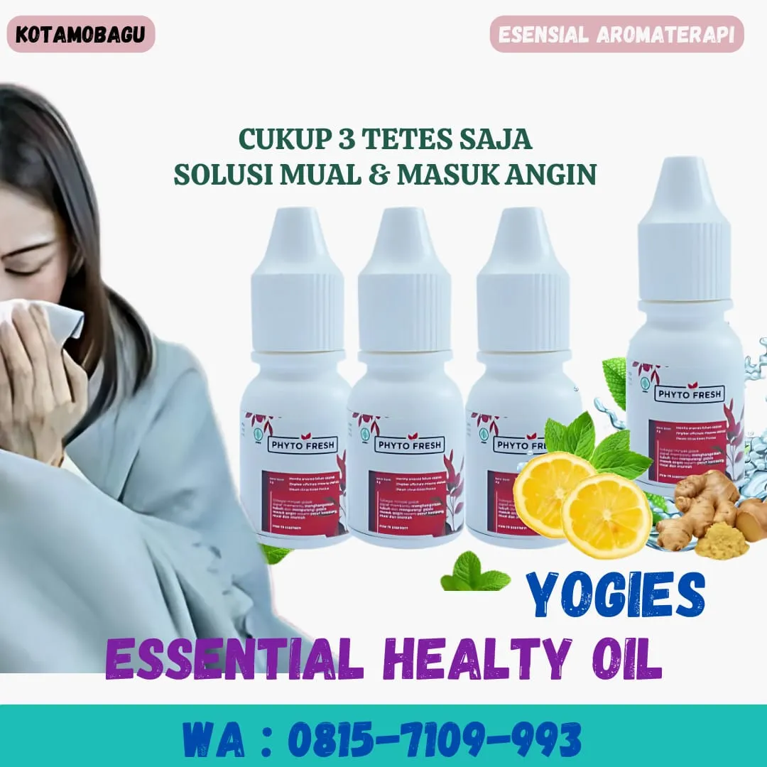 (YOGIES), Phyto Fresh Kab Musi Rawas, Guna Minyak Esensial