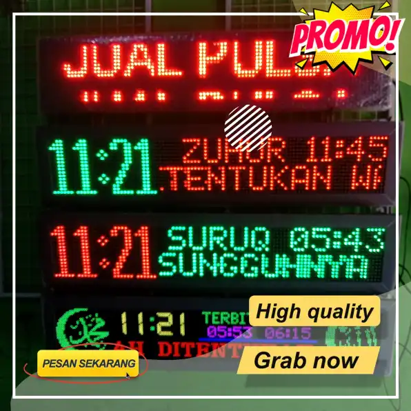 Jual jam digital masjid Klaten | WA 081229868766