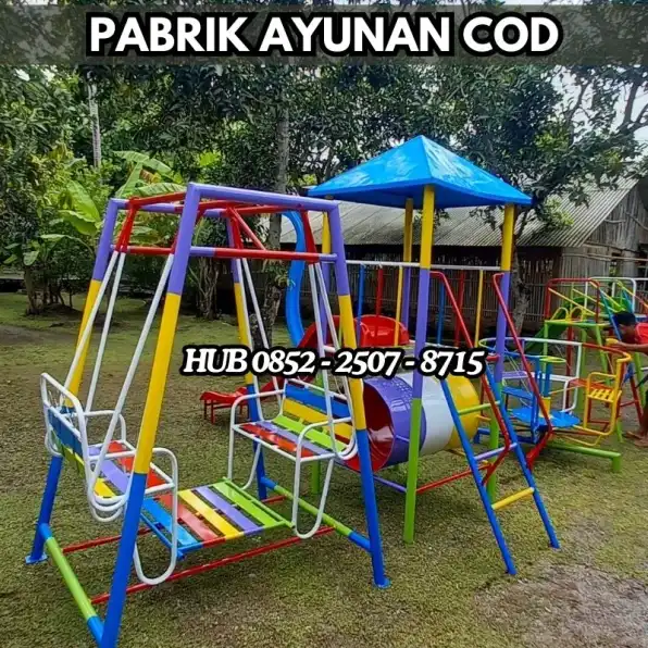 Hub 0852-2507-8715 TERMURAH !! ayunan besi kotak Dan mainan fiberglass Kec Kampung Laut Cilacap Bayar COD Free Ongkir