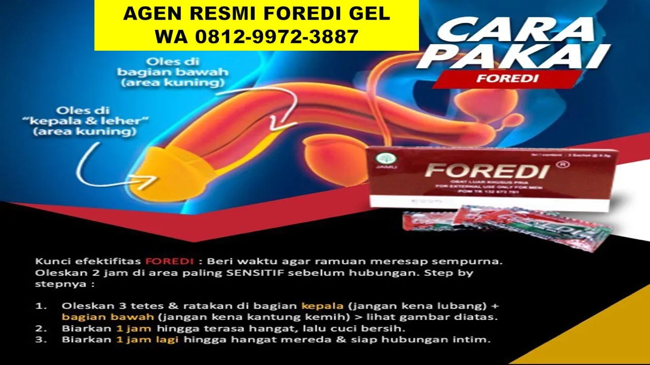 ORIGINAL O8I2-9972-3887 WA, Jual Foredi Gel Tangerang