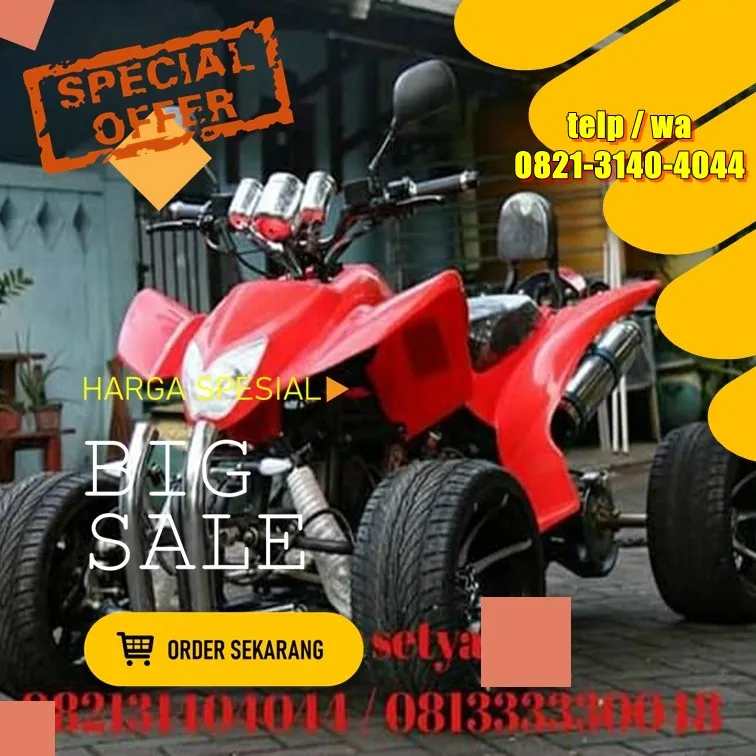 AGEN MOTOR ATV 150 CC sport ceper baru bukan bekas  SIAP KIRIM  LUMAJANG PASRUJAMBE