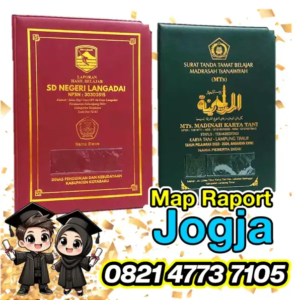 0821-4773-7105 Sampul Raport Pondok Pesantren Map Ijazah di Berbah Sleman